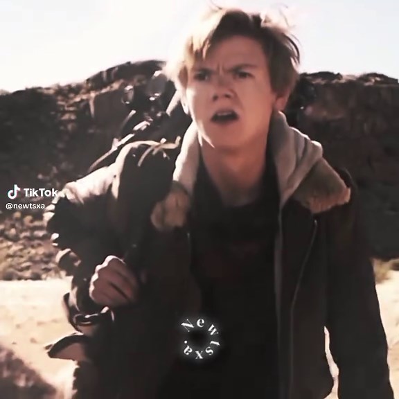 Newt from The Maze Runner: A Captivating Edit