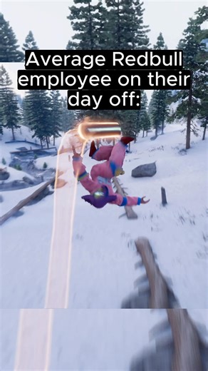 Chill day btw😂 #ridersrepublic #snowboarding #ubisoft #hoverboard #redbull