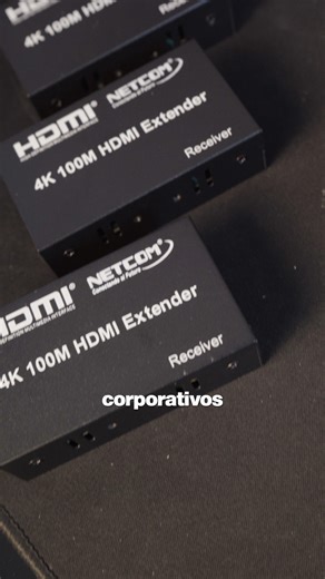✨ ¿Necesitas duplicar y llevar tu señal HDMI a múltiples pantallas sin perder calidad? El Splitter–Extender HDMI 2×6 Netcom distribuye 2 fuentes HDMI hasta 6 pantallas por cable Cat 7 / Cat 8, alcanzando 100 metros con resolución 4K. 🔹 2 entradas HDMI / 6 salidas por RJ-45 🔹 Alcance de hasta 100 m 🔹 Ideal para videowalls, salas de reuniones y señalización digital 🔹 Chasis metálico para mayor estabilidad 🎯 Distribución profesional de video, simple y confiable. 📍 Disponible en Compukaed #Com