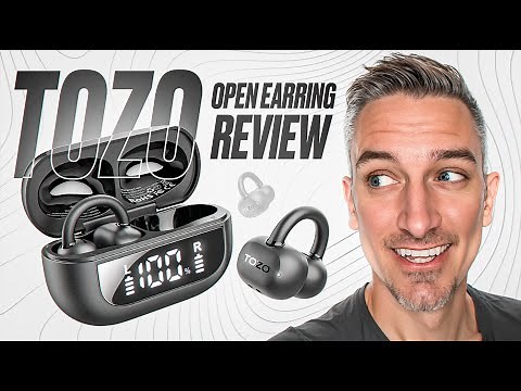 TOZO Open EarRing Wireless Earbuds Review | Unboxing, Setup, Features & More