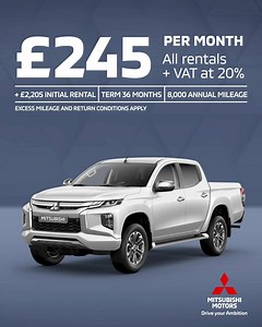 5 comments | There's so much more on offer with the L200 Series 6 pick-up. Built for anything. | Mitsubishi Motors in the UK | Facebook