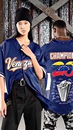 venezuela jersey - winer's look #venezuelachampion #worldbaseballclassic #beisbol #venezuelabaseball
