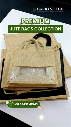 Premium Jute Bags Collection | High Demand Eco-Friendly Bags for Business #custombags
