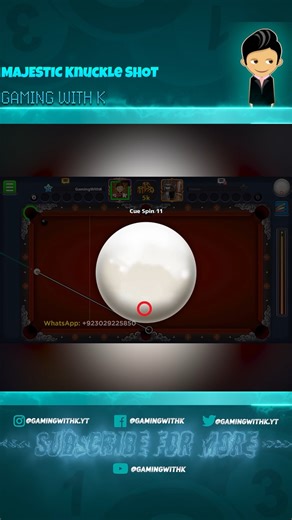 3.6K views · 34 reactions | Majestic Knuckle Shot in Tokyo 8 ball Pool#gamingwithk #8ballpool #KnuckleShot | Gaming with K | Facebook