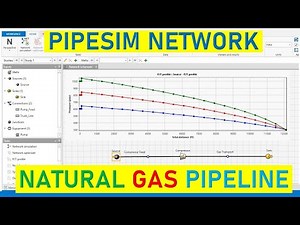 Pipesim Network 2: Natural Gas Pipeline, Part-2 (Simulation)