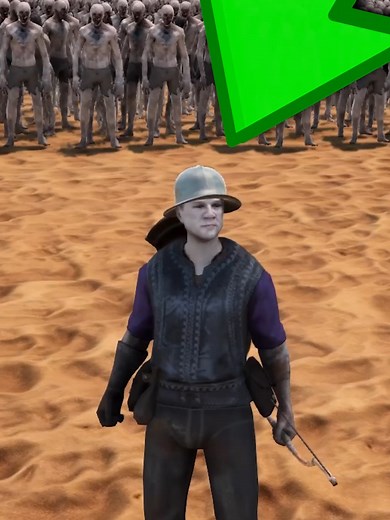 Zombies Overwhelm Archer's 30,000 Arrows/Second
