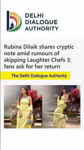 Rubina Dilaik shares cryptic note amid rumours of skipping Laughter Chefs 3; fans ask for her return