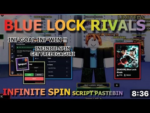 Best Infinite Spins blue lock rivals script #bluelockrivals