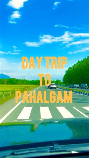 Day trip to Pahalgam for a cup of coffee from Srinagar #pahalgam #tourism #kashmir #safety