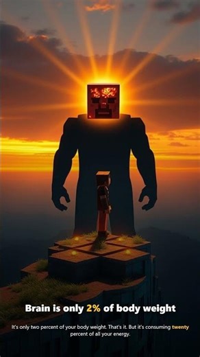 Your brain is like one Minecraft chunk hogging the entire server