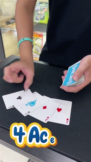 Shuffle Shuffle - Ocean Magic 14 #magic #sharkmagician #cards #tricks #pov