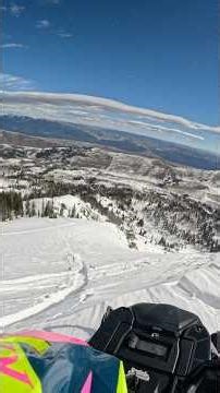 Dropping off the peak with Mason. Taking him on our hot wheels loop #lynxshredder