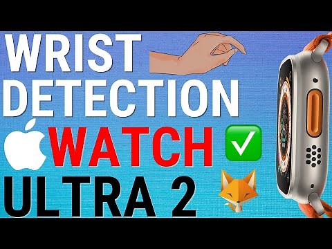 How To Enable Disable Wrist Detection On Apple Watch Ultra 2