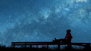 Girl Watching Stars Night Sky Stock Footage Video (100% Royalty-free) 1007533444 | Shutterstock