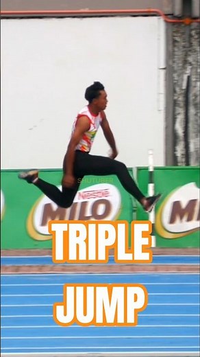 Boys Triple Jump Technique Slow Motion MSSM