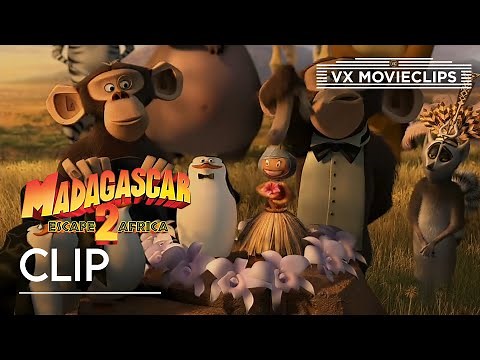 Can I Kiss The Bride, Skipper? | Madagascar: Escape 2 Africa (2008) | VX Movieclips
