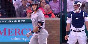 Stanton-Fiers history heats up with HBP, HR