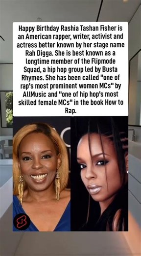 Celebrating Rah Digga: A true queen of hip hop #rahdigga #flipmodesquad #hiphop #rapper #shorts