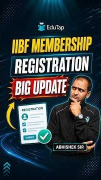 IIBF Membership Registration Big Update | How to Fill Declaration Form ? KYC For Existing Members