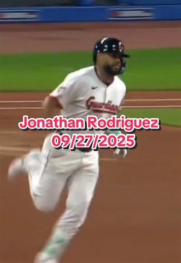 Rodriguez brings life into Cleveland! #clevelandguardians #texasrangers #jonathanrodriguez #mlb #fyp