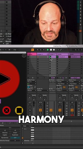 Find out more here: https://blog.abletondrummer.com/live-looping-with-ableton-live/ See how quickly one can lay down perfect harmonies. It's an incredible time-saver and opens up a whole new world of creative possibilities. A must-see for any music producer looking to up their game. #MusicProduction #Harmony #AudioEngineering #MusicTech #Recording | AbletonDrummer.com