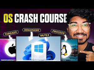 OS Crash Course | Operating System Concepts Explained Simply with Animations - 2025 | Tamil
