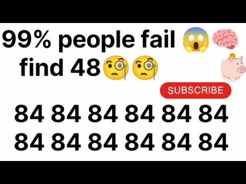 find the mistake 😲🧠 Genius can solve This iq test puzzle 😲🧠