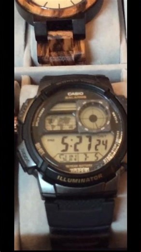 Casio Illuminator Digital Watch #shorts #watchmania#casiowatch