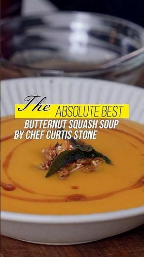 The BEST Creamy Butternut Squash Soup | Curtis Stone #recipe #cooking #easyrecipe