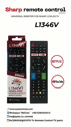 Sharp Remote Control Series🚀🚀