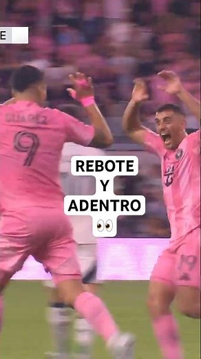 Germán Berterame la manda a guardar y Miami encuentra el empate 👀