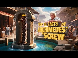 Ancient Genius! | 15 Facts About Archimedes' Screw 🔧 You Won’t Believe!