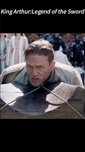 Mage Unleashes Forbidden Magic to Save Arthur from Execution ⚡🦅 #KingArthur #Excalibur #Shorts