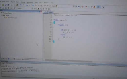 独立按键控制LED