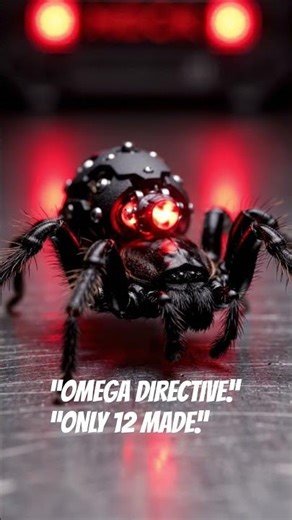 “OMEGA DIRECTIVE.” “ONLY 12 MADE.” #insects #robotics #shorts #youtubeshorts #shortsfeed