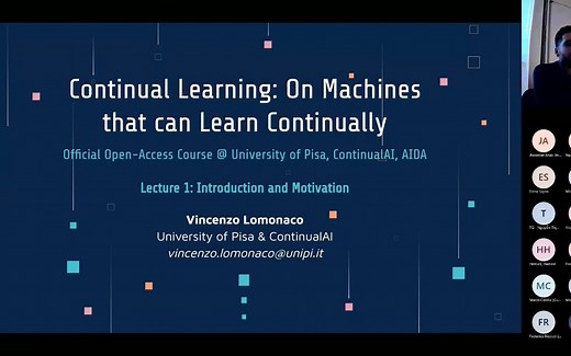 [Continual Learning Course] Lecture #1_ Introduction and Motivation