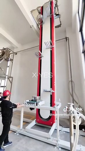 Customized Vertical Conveyor System for Efficient Space Use