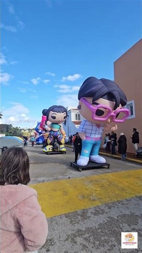 Wow! Giant Cartoon Balloons Parade 🎈 | Colorful Street Celebration | Viral Shorts