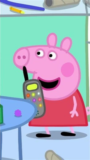 Peppa Pig & Suzy Sheep's School Projects! 🏰 #peppapig #shorts