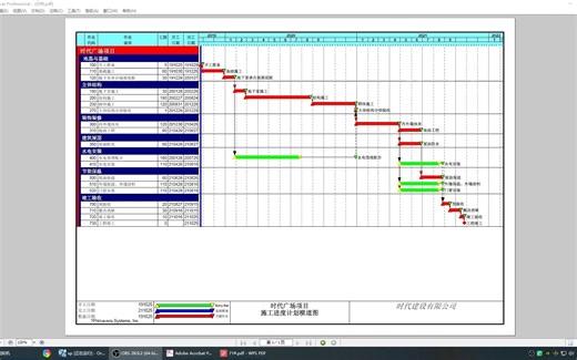 教你用P3软件制作精美的工程项目施工进度计划横道图二实际操作