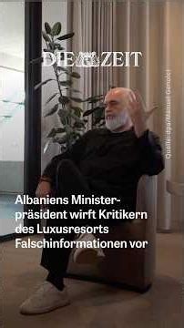 Albaniens Ministerpräsident Edi Rama: »Wir verhandeln nicht über den Verkauf der Insel.«