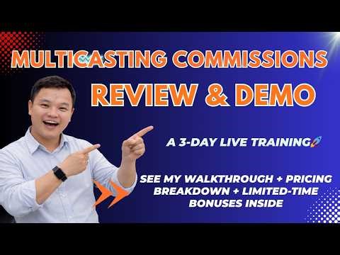 Multicasting Commissions Review & Bonus: Walkthrough & Honest Verdict of Multicasting Commissions
