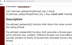 pthread_getspecific、pthread_setspecific - Linux man page