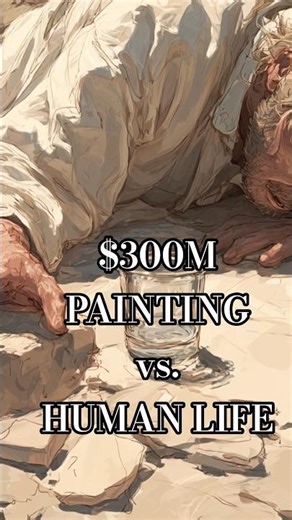 $300M PAINTING vs. A HUMAN LIFE
