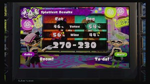Splatoon - European Splatfest #6 results