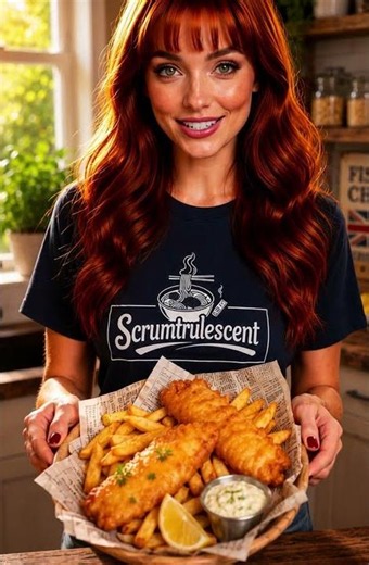 Beer Battered Fish and Chips 🐟🍺🍟✨