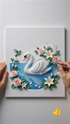 Paper Swan 🦢 #shorts