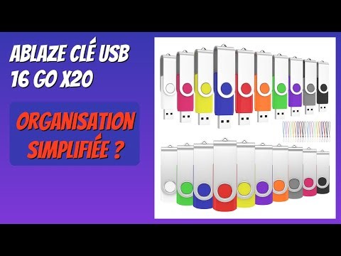AVIS (2026) : ABLAZE Clé USB 16 Go x20. DÉTAILS