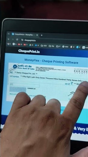 💥 Print Cheques Go digital with MoneyFlex ChequePrint!✅ Works with ALL Indian Bank Cheques