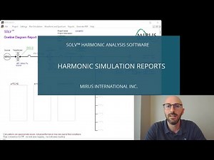 SOLV Tutorial 4 Harmonic Simulation Reports